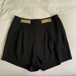Black Jennifer Lopez Dress Shorts, Worn Once